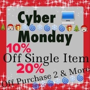 CYBER MONDAY SALE!!!